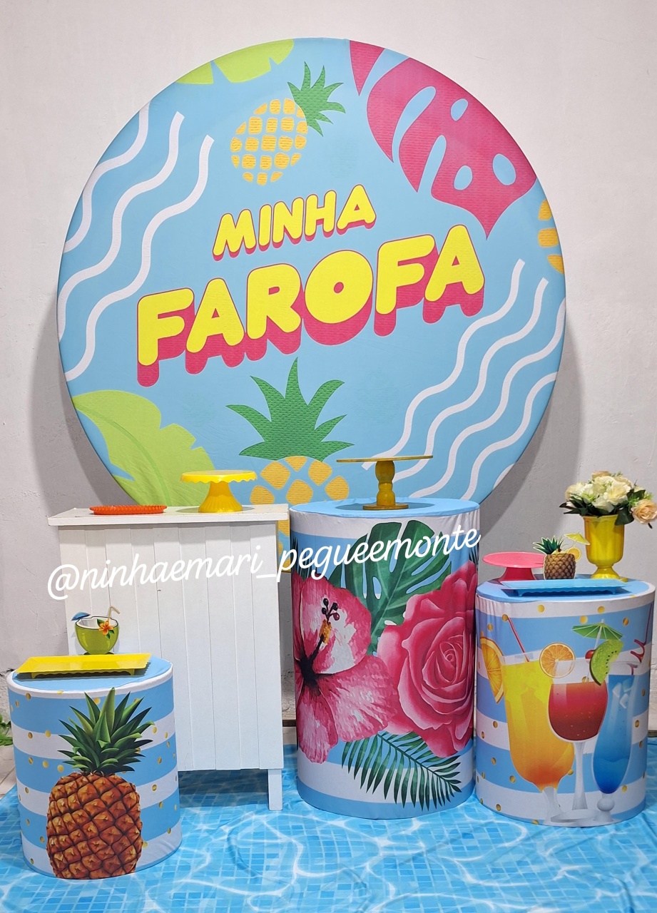 Kit Ouro Minha Farofa - N&M-pegue e monte