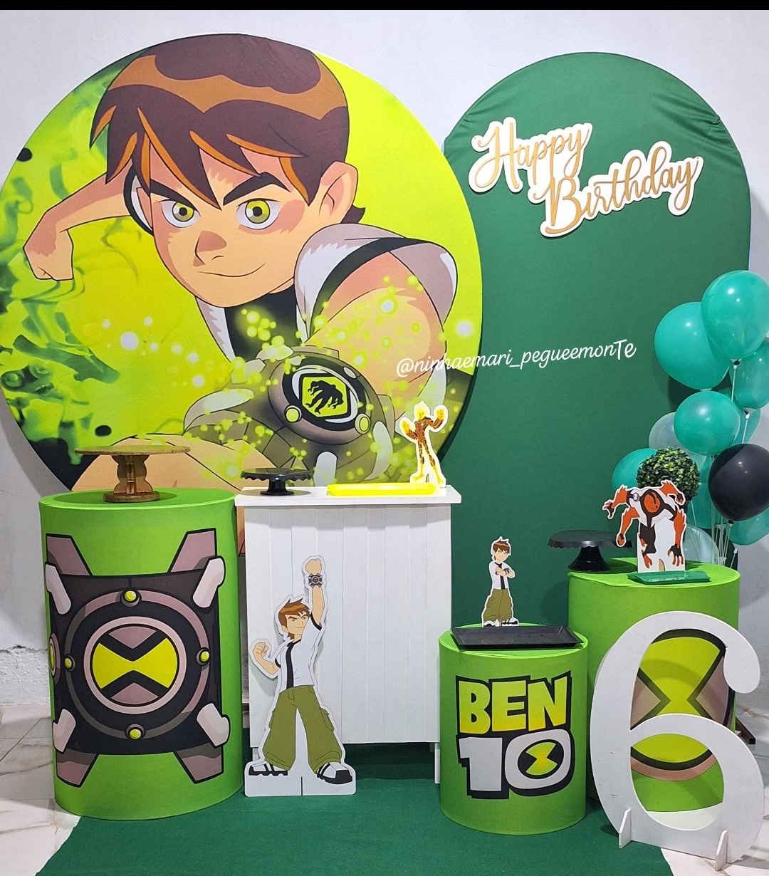 Kit Diamante Ben 10 - N&M-pegue e monte