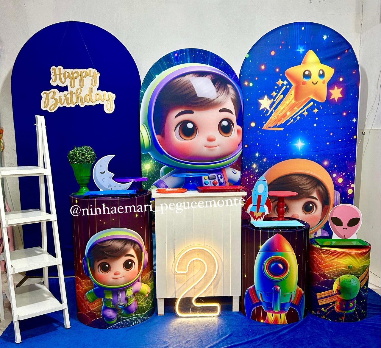 Kit Composição Astronauta - N&M-pegue e monte