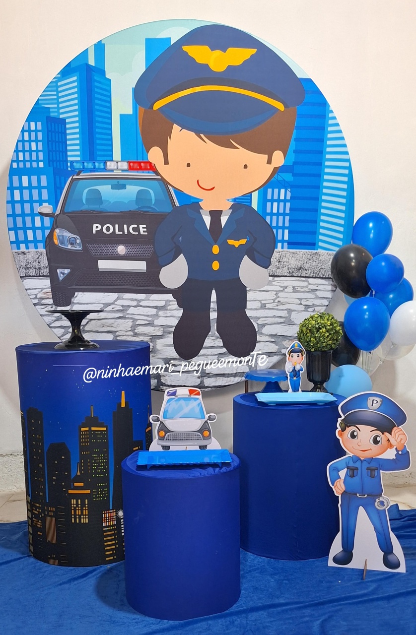 Kit Prata Policia - N&M-pegue e monte