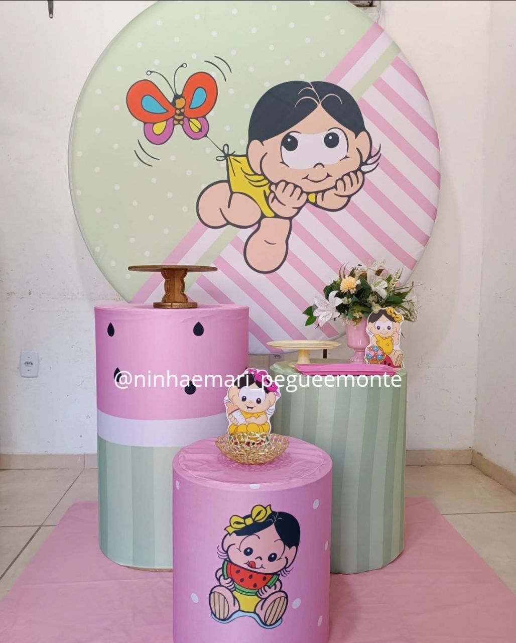 Kit Prata Magali Baby - N&M-pegue e monte