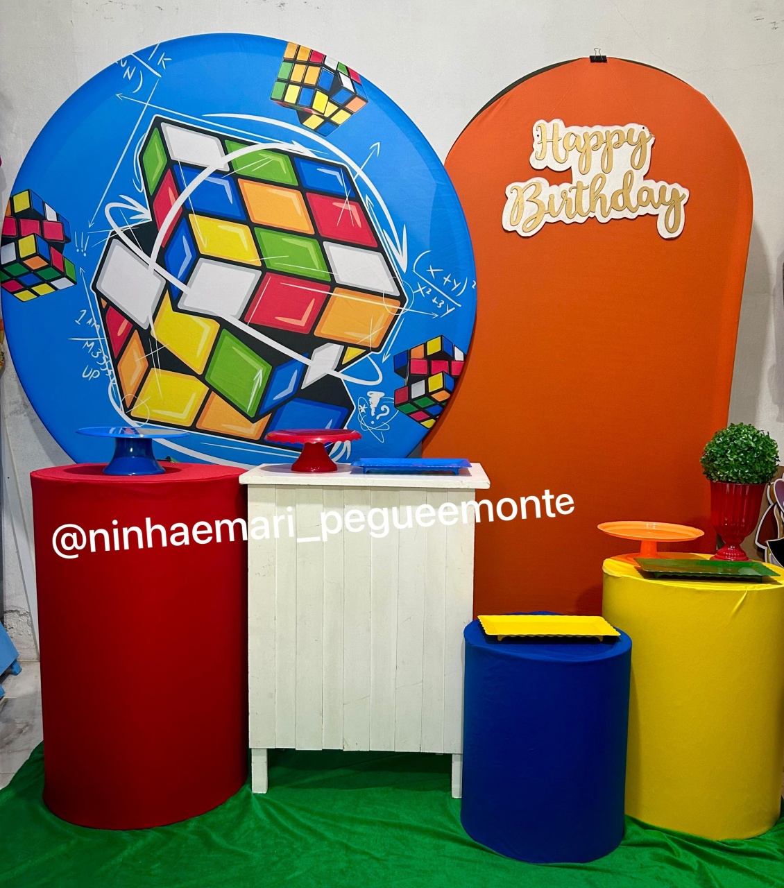 Kit Diamante Cubo Mágico    - N&M-pegue e monte