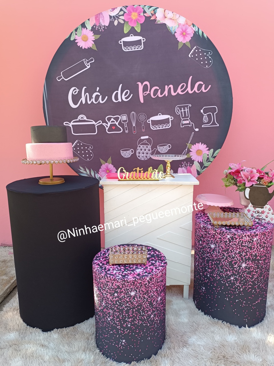 Kit Ouro Chá de Panela 1 - N&M-pegue e monte