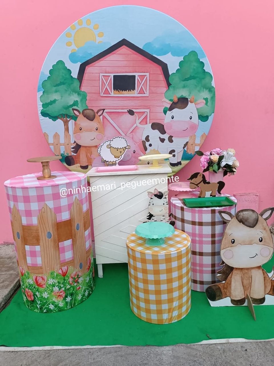 Kit Ouro Fazendinha Menina 2 - N&M-pegue e monte