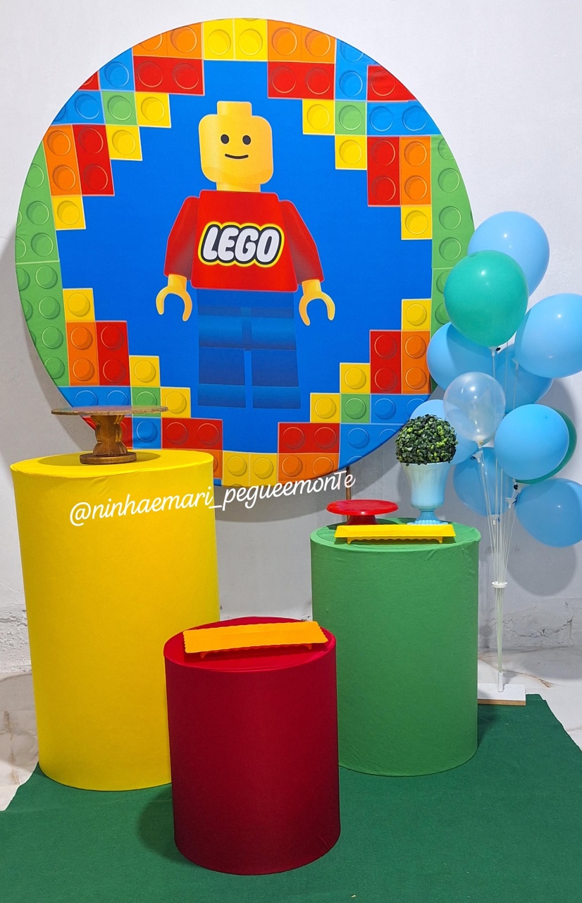 Kit Prata Lego - N&M-pegue e monte