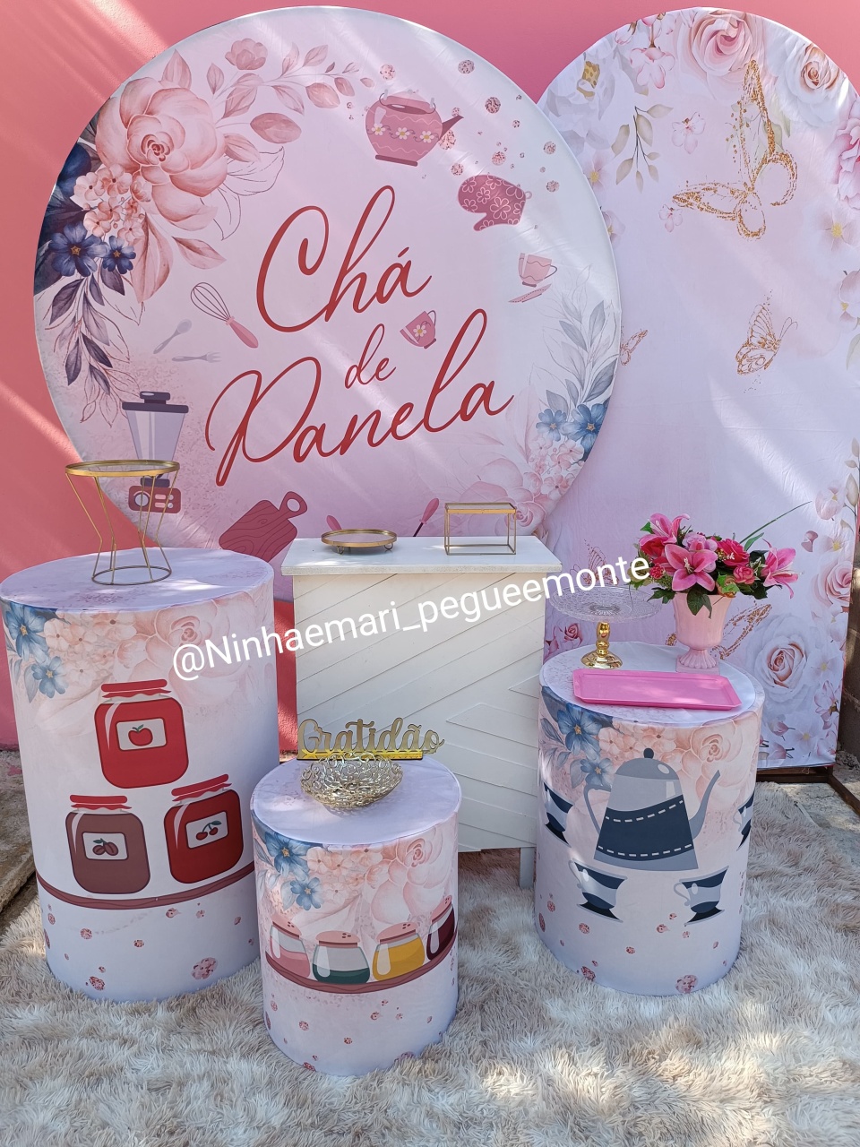 Kit Diamante Cha de Panela - N&M-pegue e monte