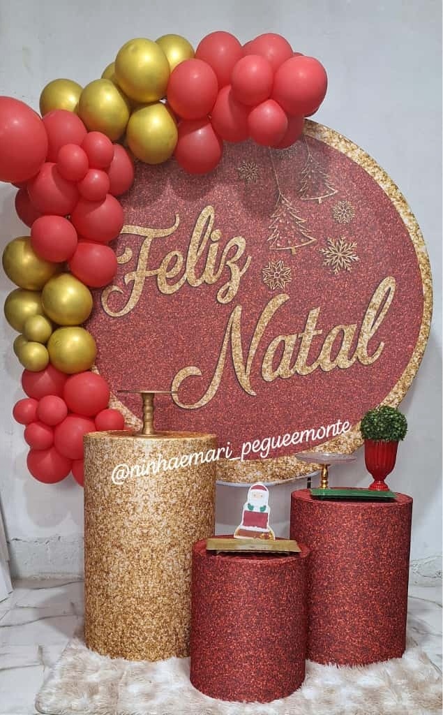 Kit Prata Feliz Natal 4 - N&M-pegue e monte