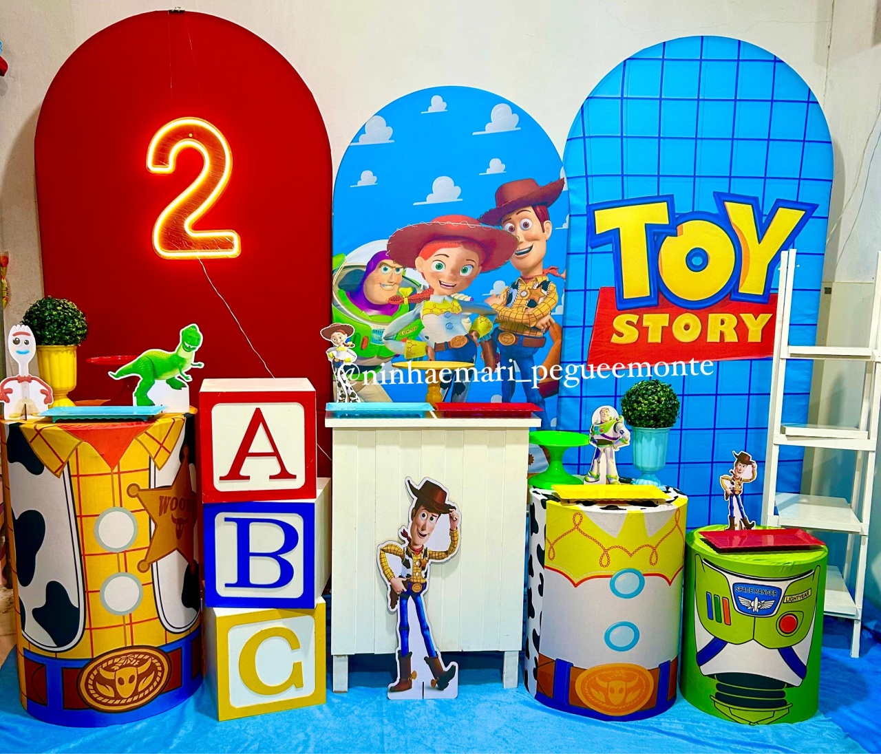 Kit Composição Toy Story 4 - N&M-pegue e monte