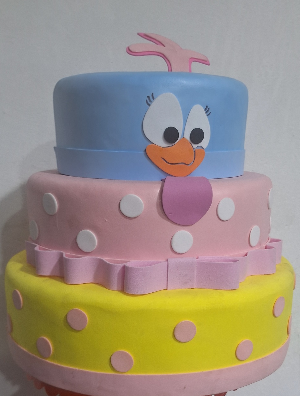 Bolofake Galinha Pintadinha 2 - N&M-pegue e monte