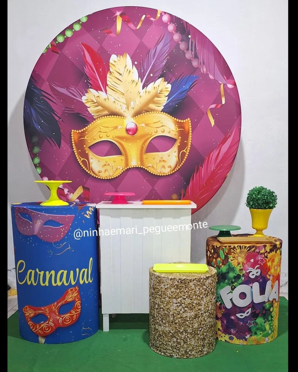 Kit Ouro Carnaval  - N&M-pegue e monte
