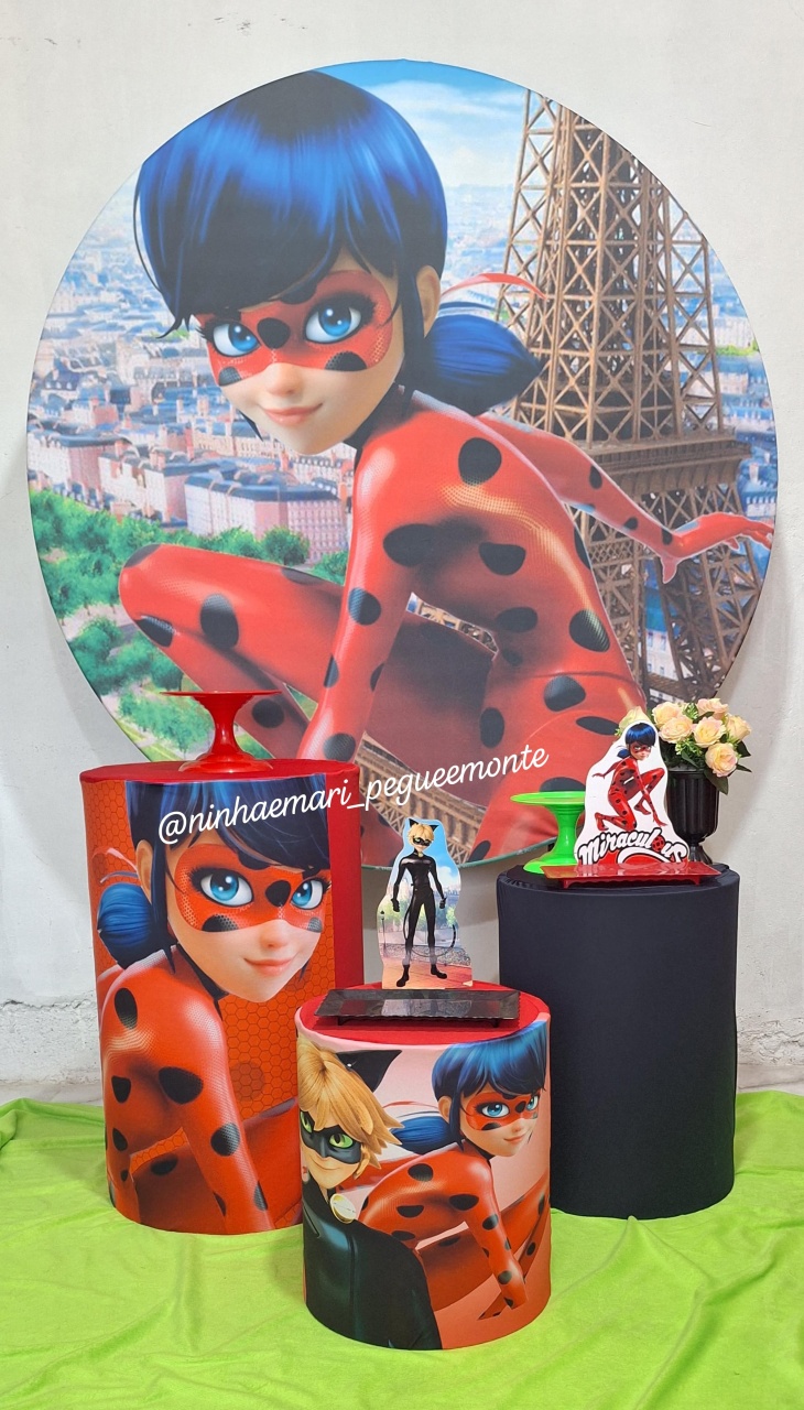 Kit Prata Lady Bug 2 - N&M-pegue e monte