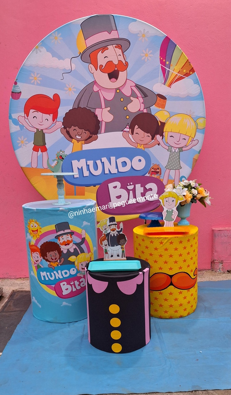 Kit Prata Mundo Bita  - N&M-pegue e monte