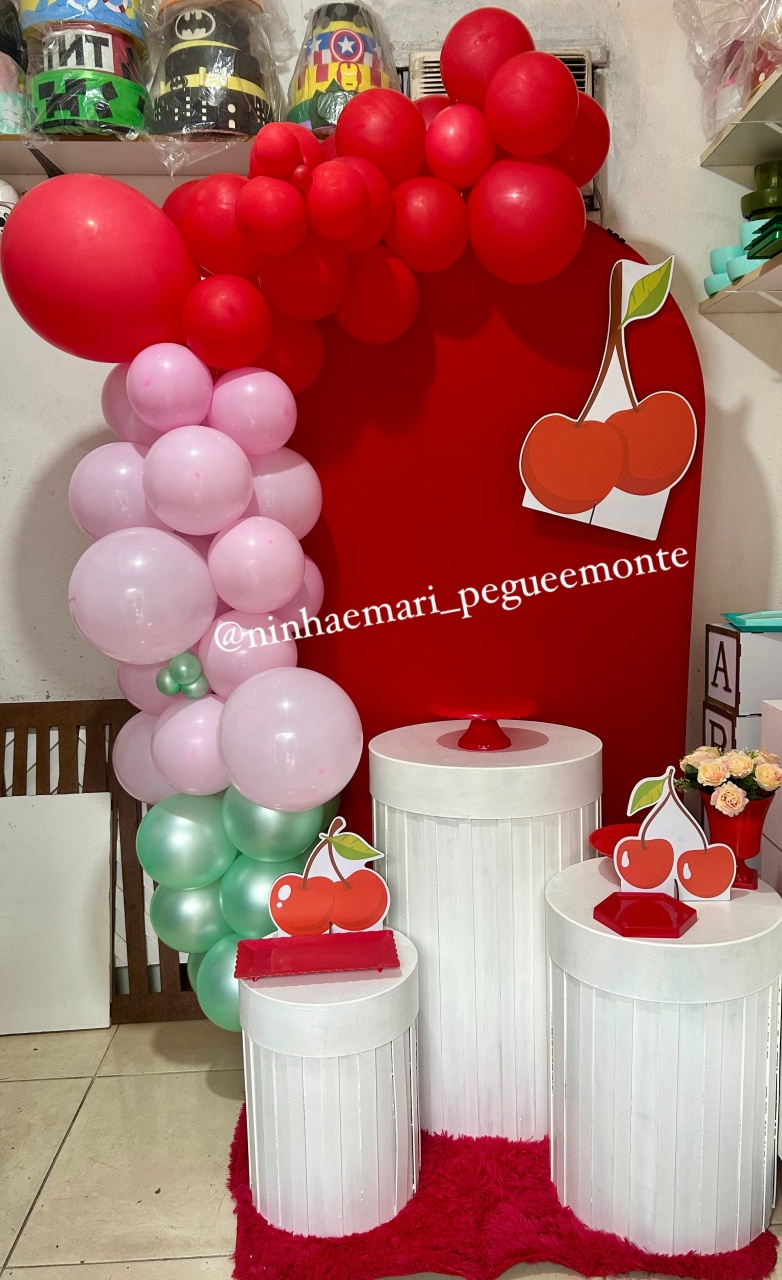 Kit Luxo Cereja - N&M-pegue e monte