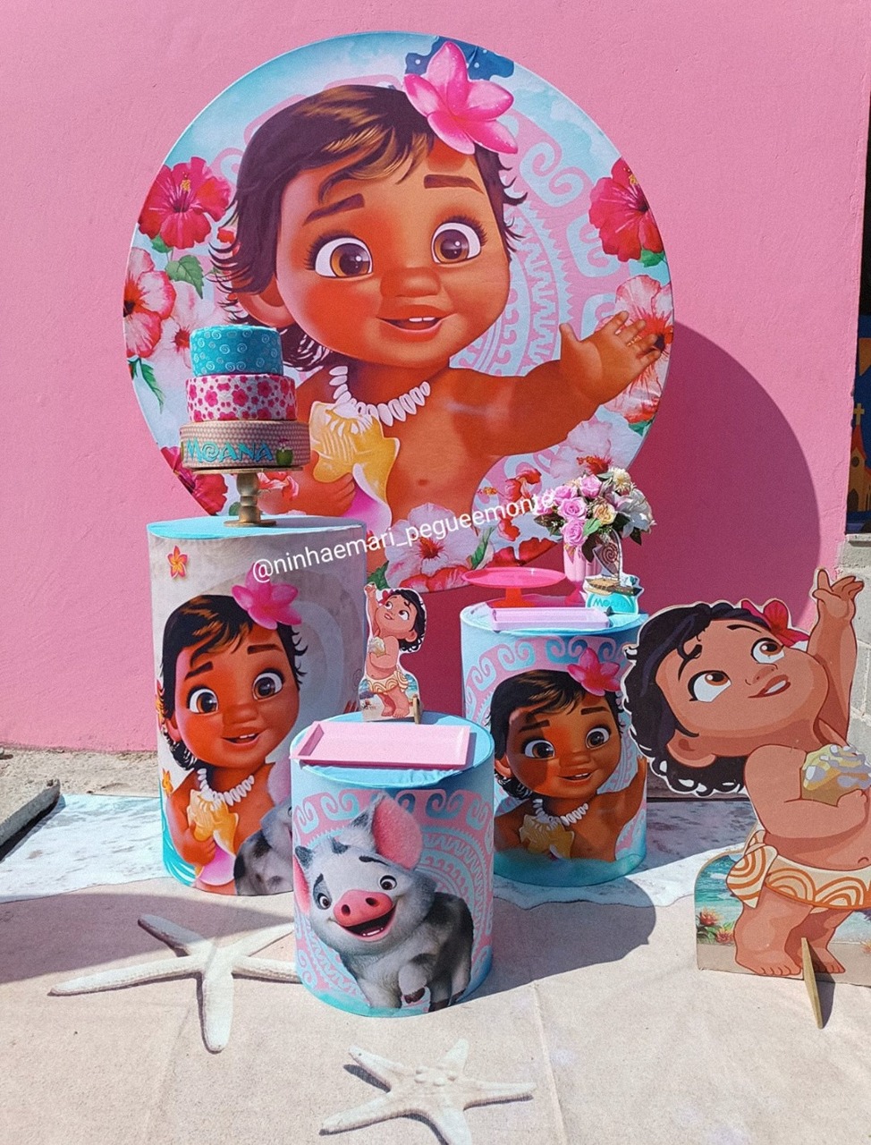 Kit Prata Moana Baby  - N&M-pegue e monte