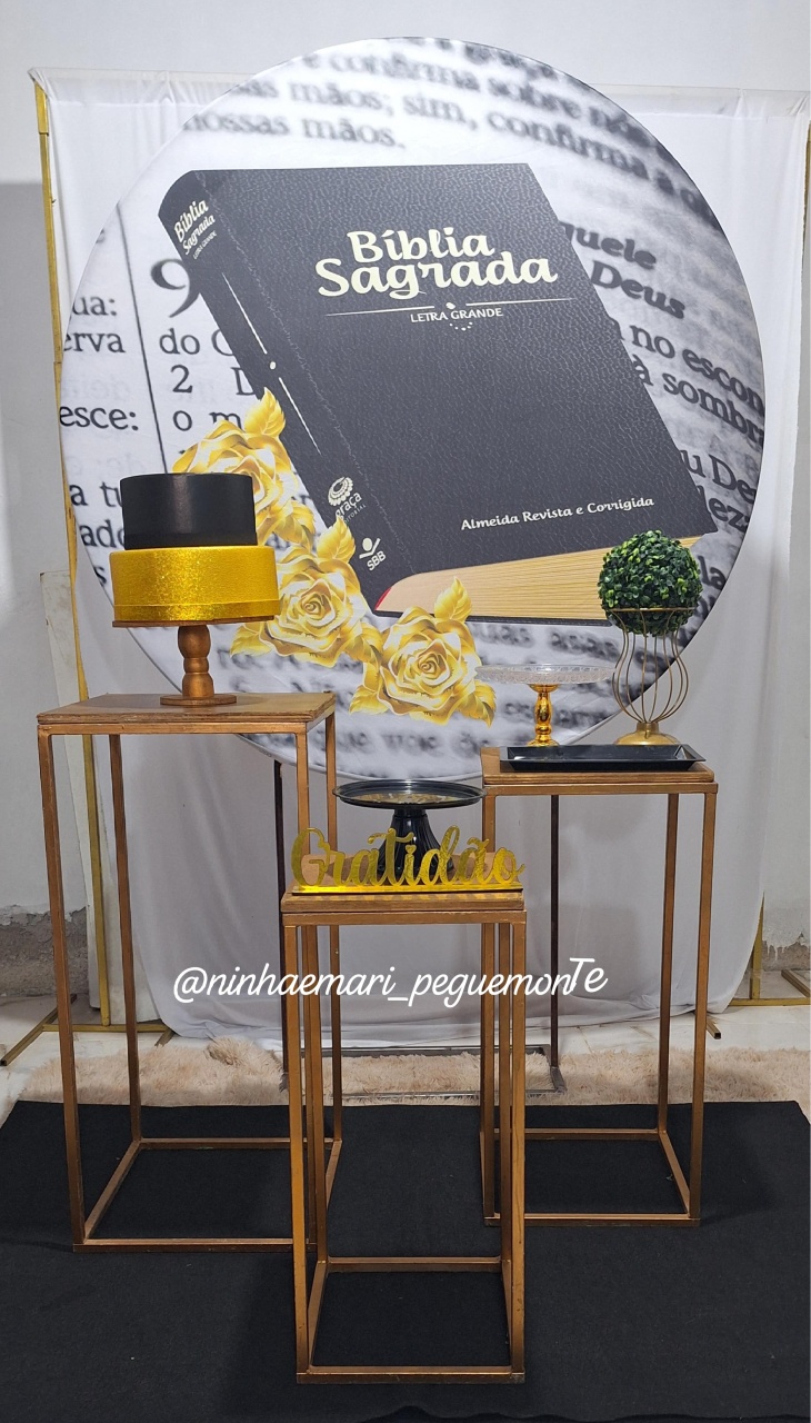 Kit Luxo Biblia - N&M-pegue e monte