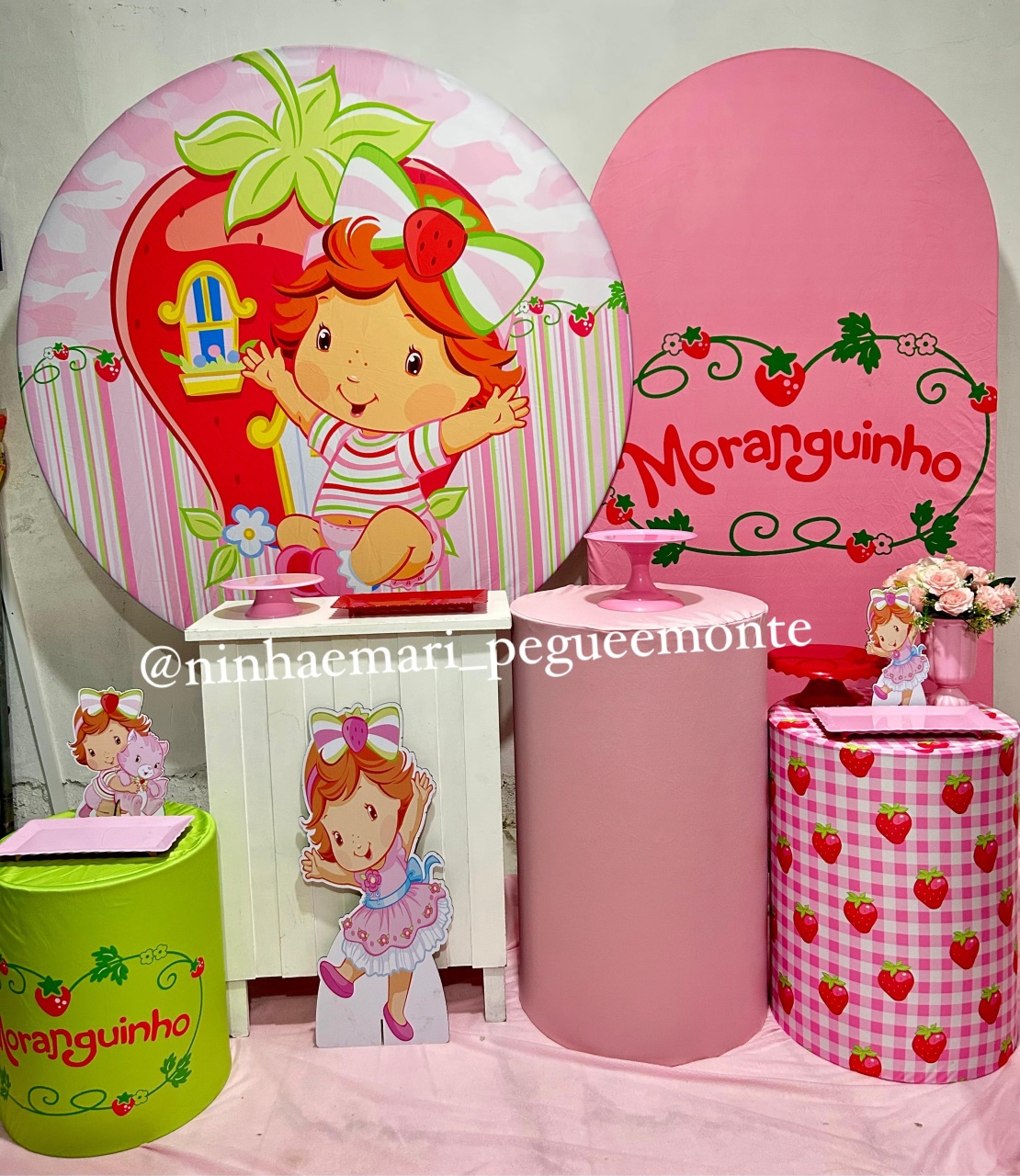 Kit Diamante Moranguinho Baby - N&M-pegue e monte