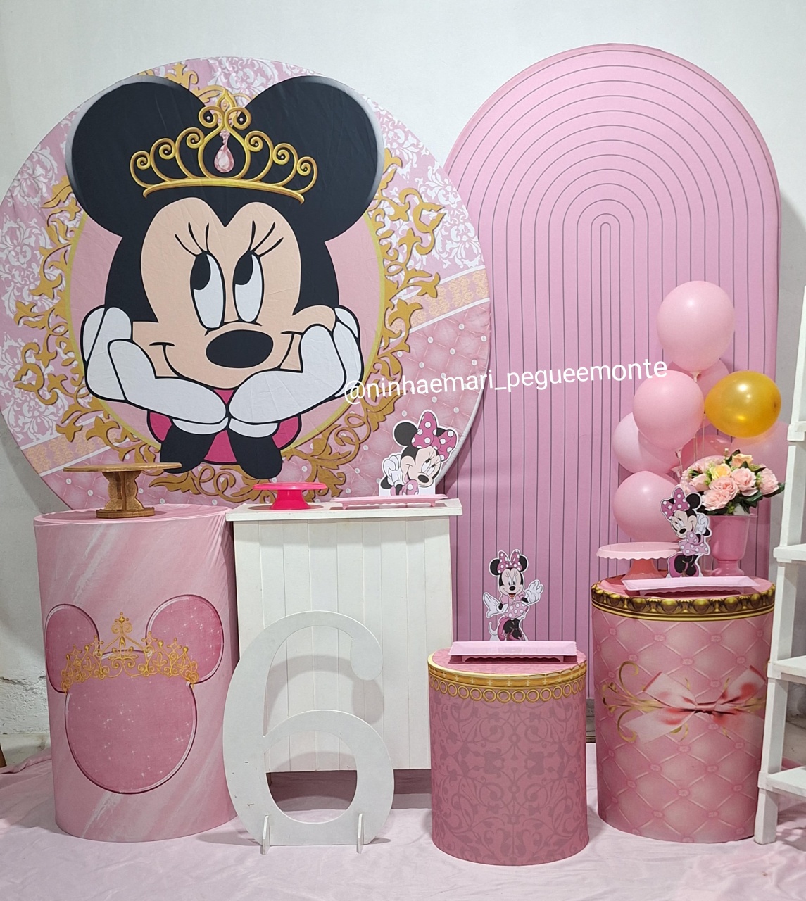 Kit Diamante Minnie Realizar  - N&M-pegue e monte