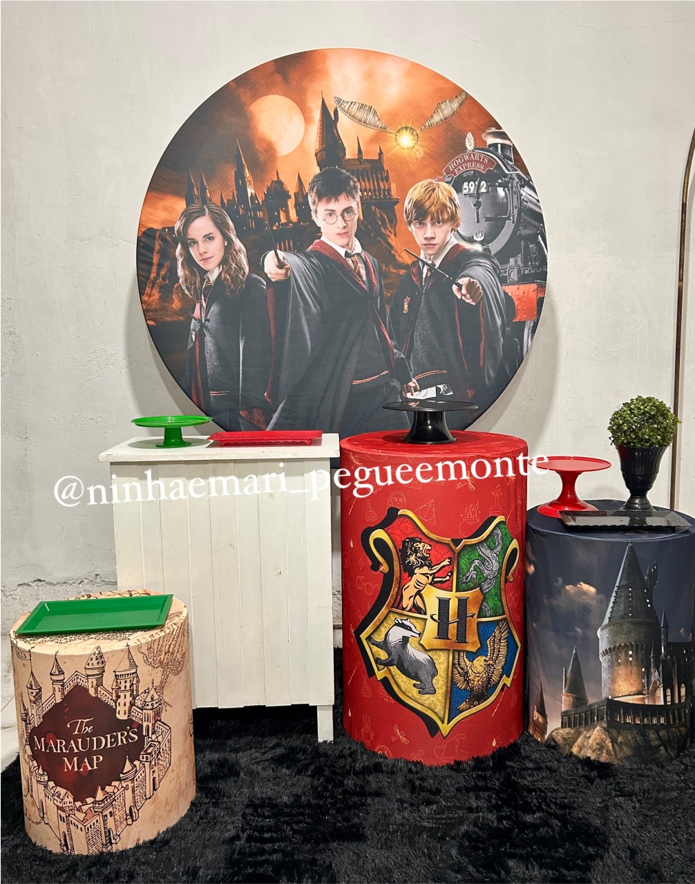 Kit Ouro Harry Potter - N&M-pegue e monte