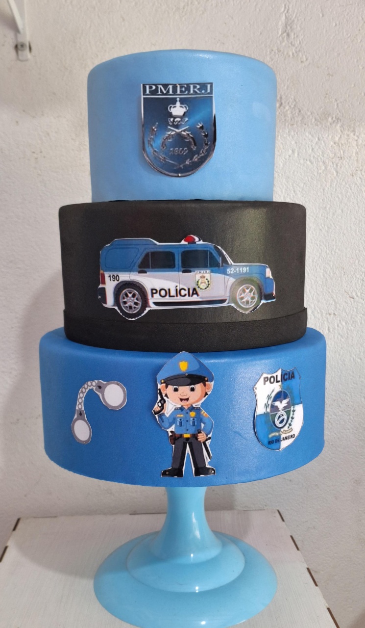 Bolofake Policia Pm - N&M-pegue e monte