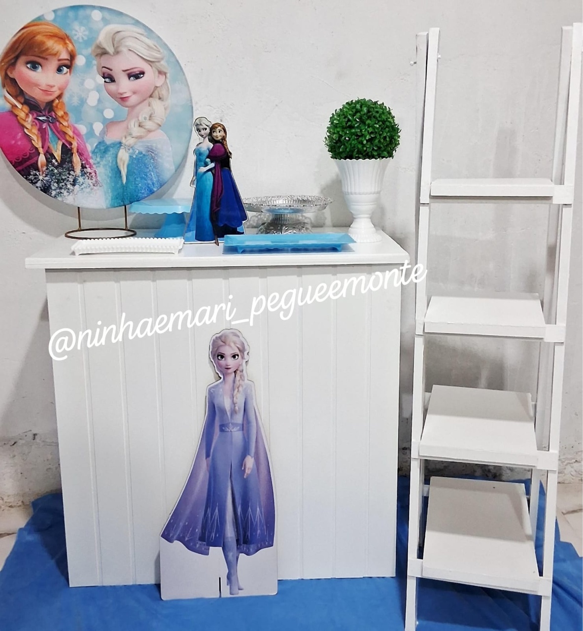 Kit Mesa Acessórios Frozen - N&M-pegue e monte