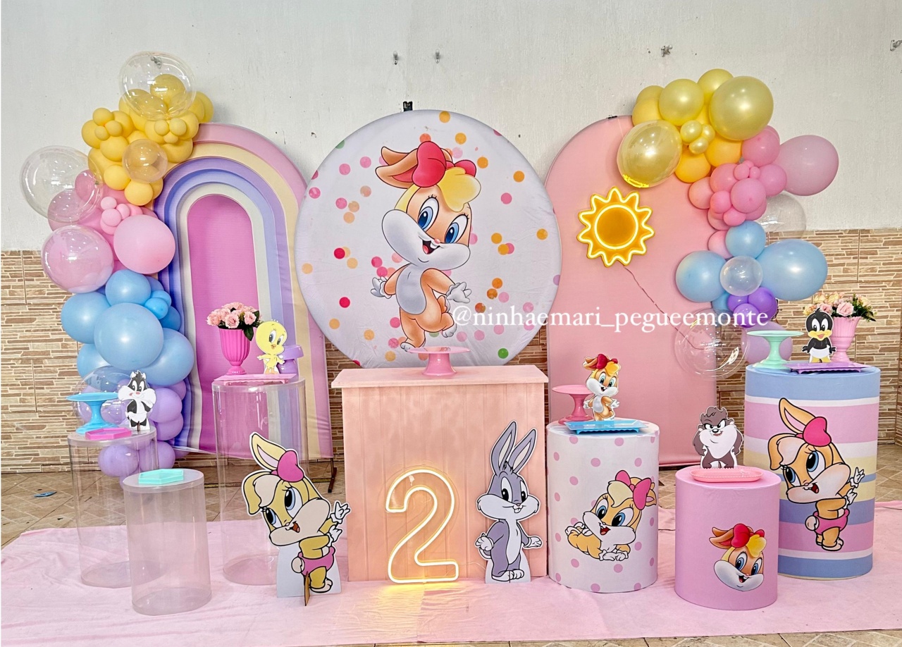 Decoração Lola Baby Lonney Tunes 1 - N&M-pegue e monte