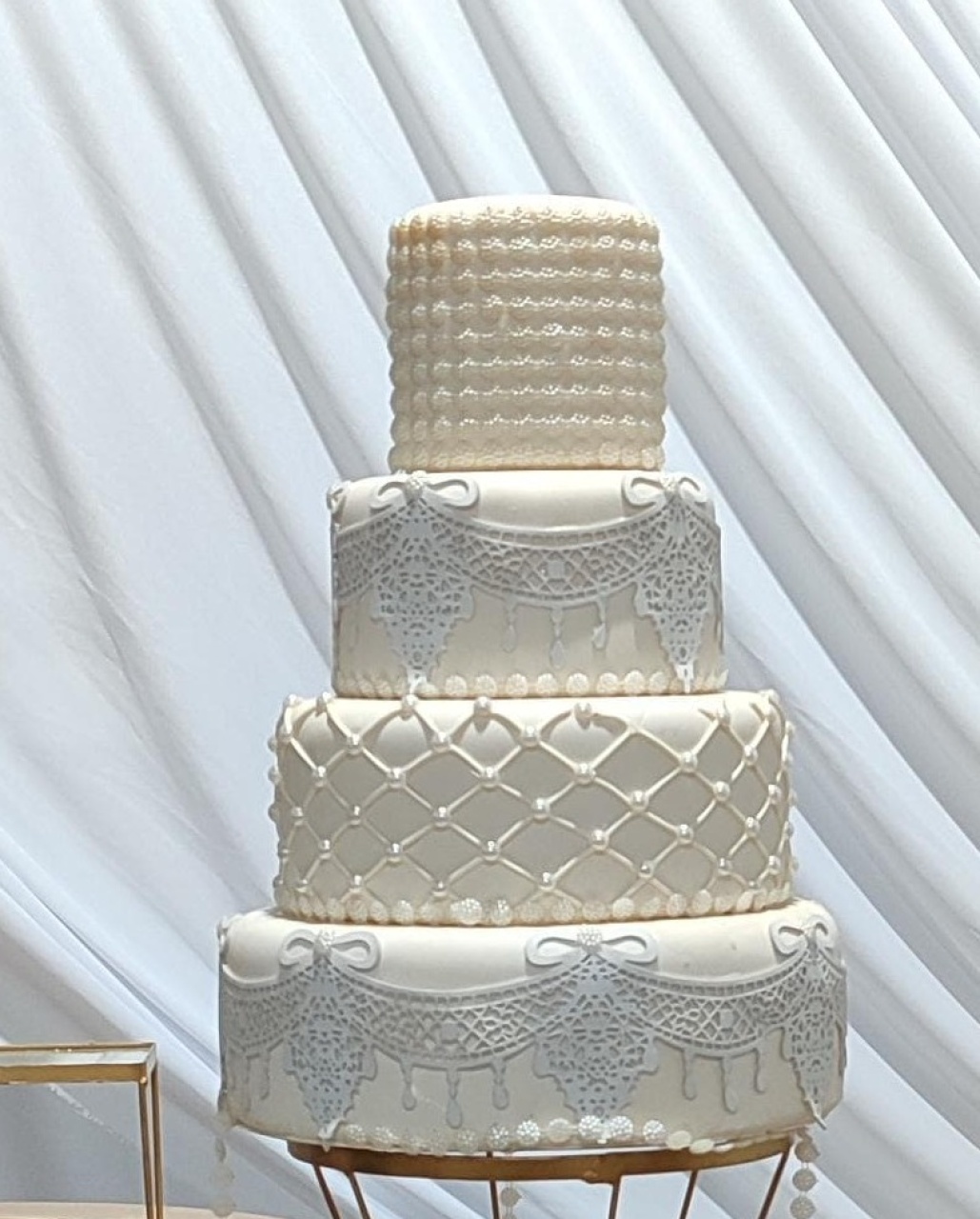 Bolofake Casamento  - N&M-pegue e monte