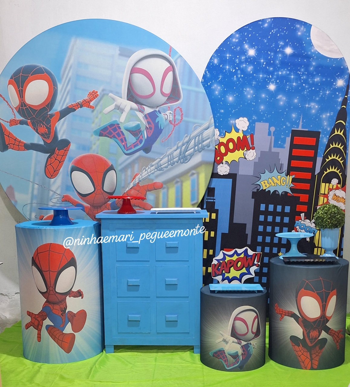 Kit Diamante Homem Aranha  - N&M-pegue e monte
