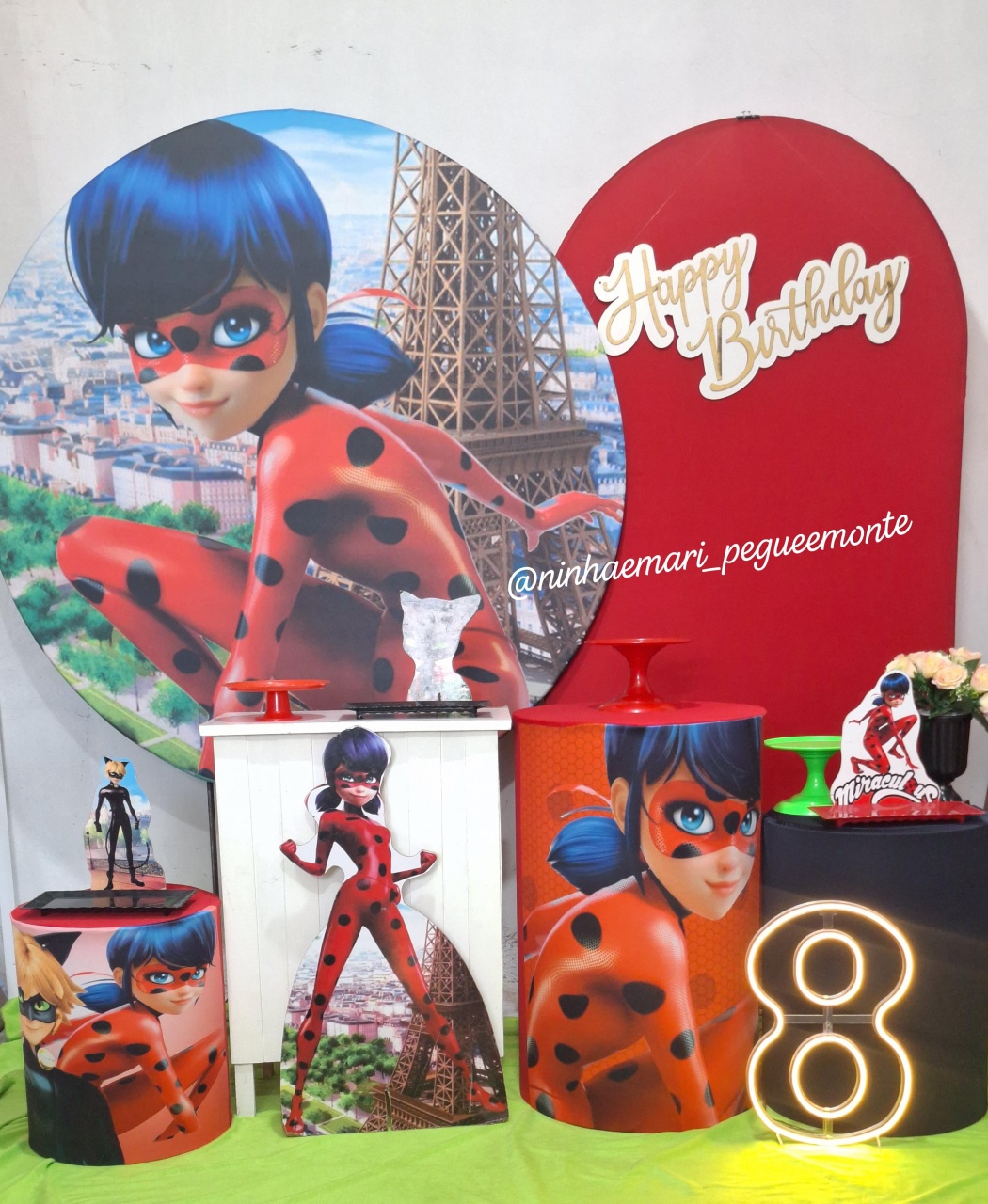 Kit Diamante Lady Bug 2 - N&M-pegue e monte