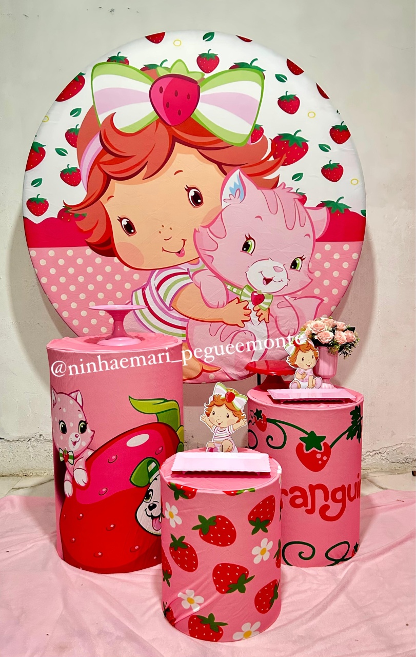 Kit Prata Moranguinho Baby 1 - N&M-pegue e monte