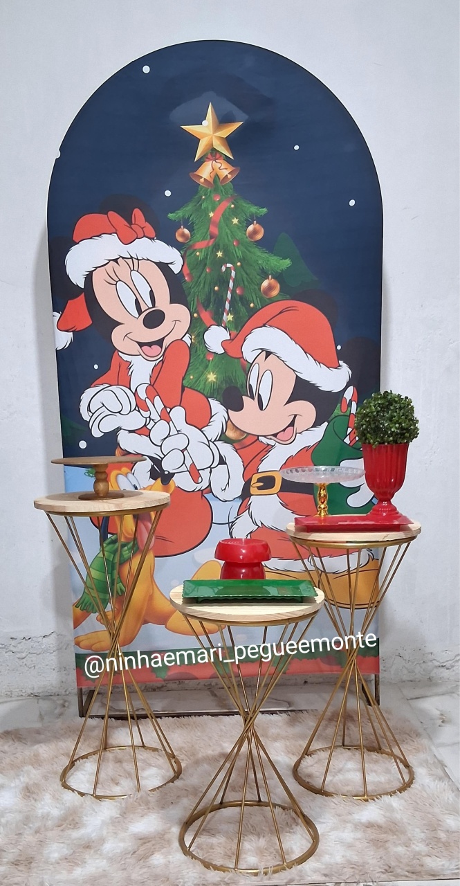 Kit Luxo Mickey E Minnie 2 - N&M-pegue e monte