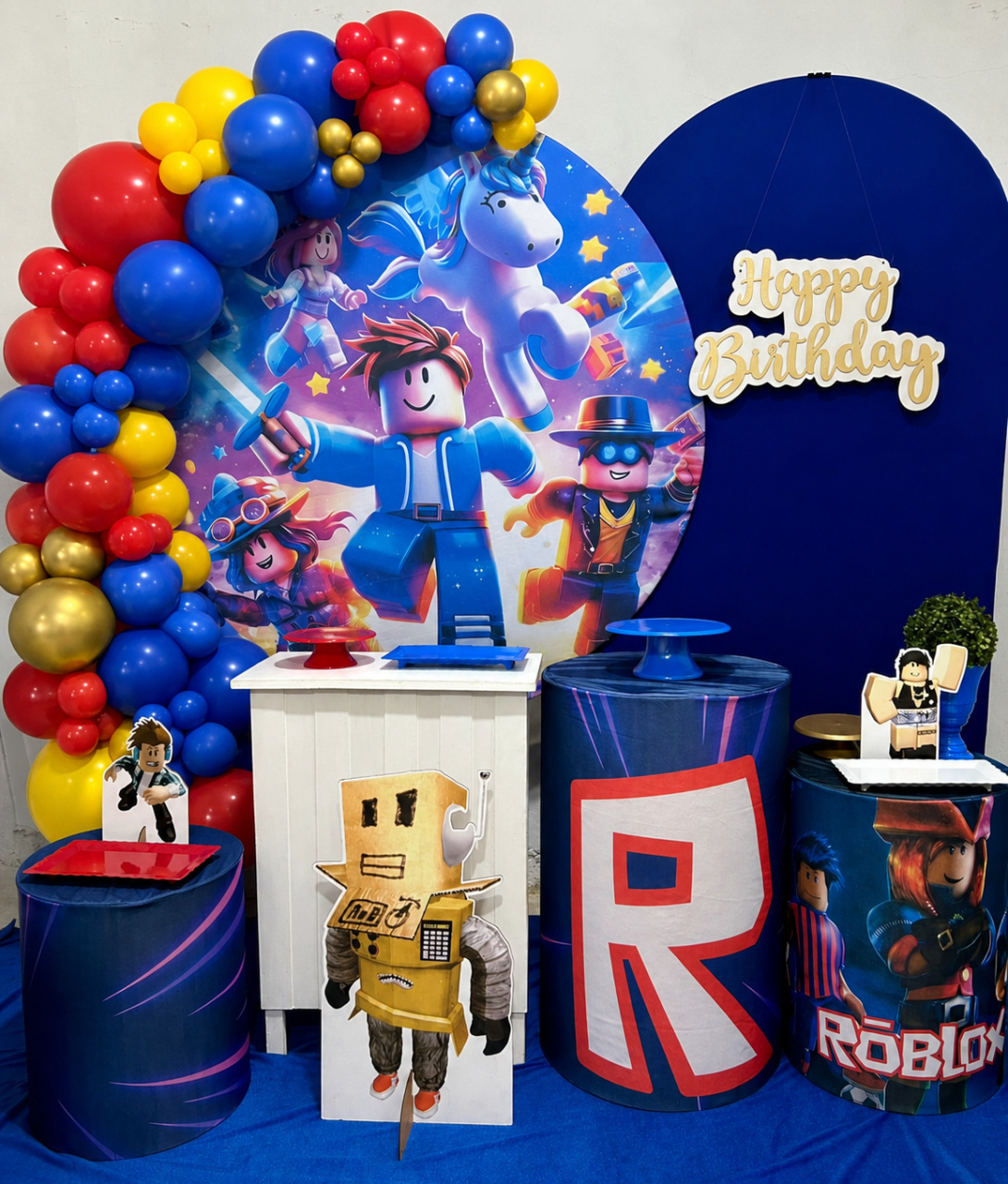 Decoração Kit Diamante Roblox 3 - N&M-pegue e monte
