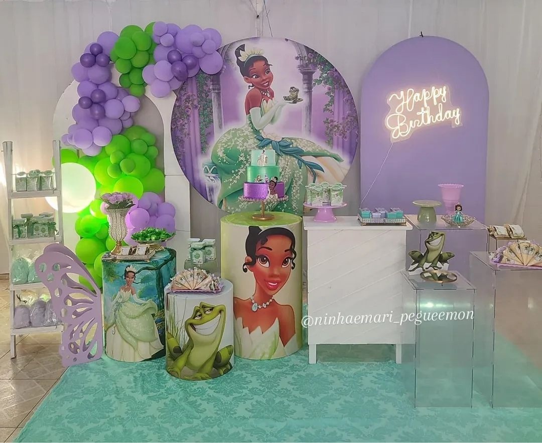 Decoração Princesa E O Sapo - N&M-pegue e monte