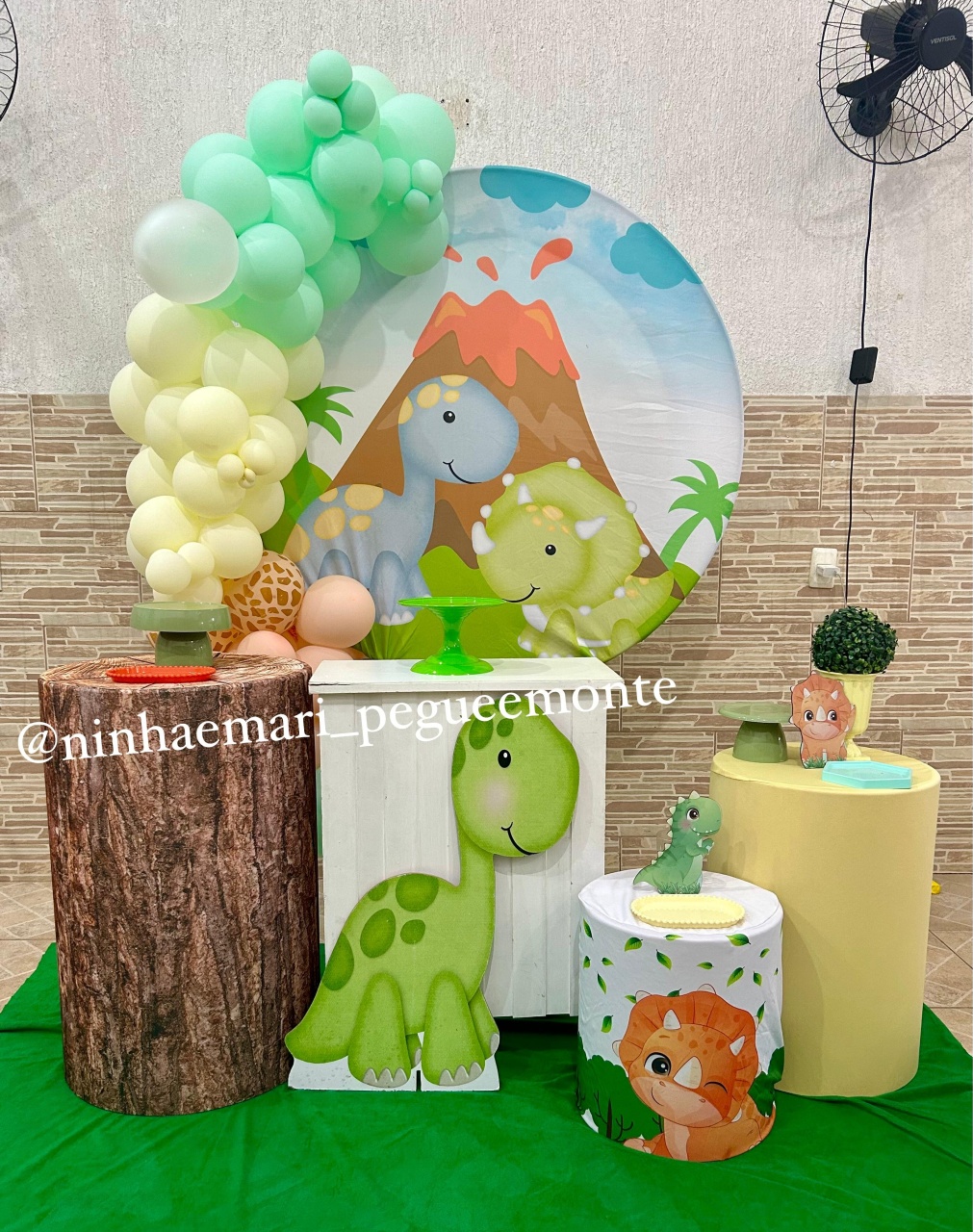 Kit Ouro Dinobaby   - N&M-pegue e monte
