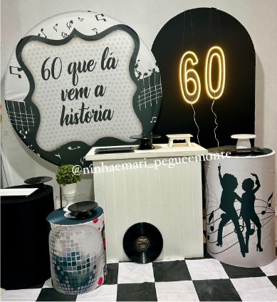 Kit Diamante 60 Anos de História  - N&M-pegue e monte