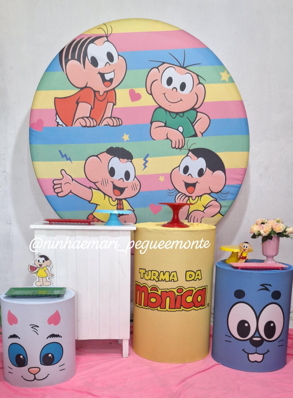 Kit Ouro Turma da Monica 2 - N&M-pegue e monte