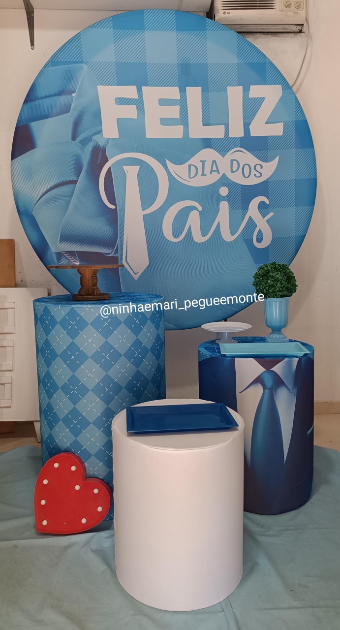 Kit Prata Dia dos Pais - N&M-pegue e monte