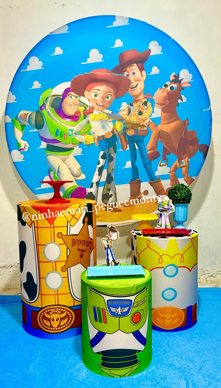 Kit Prata Toy Story - N&M-pegue e monte