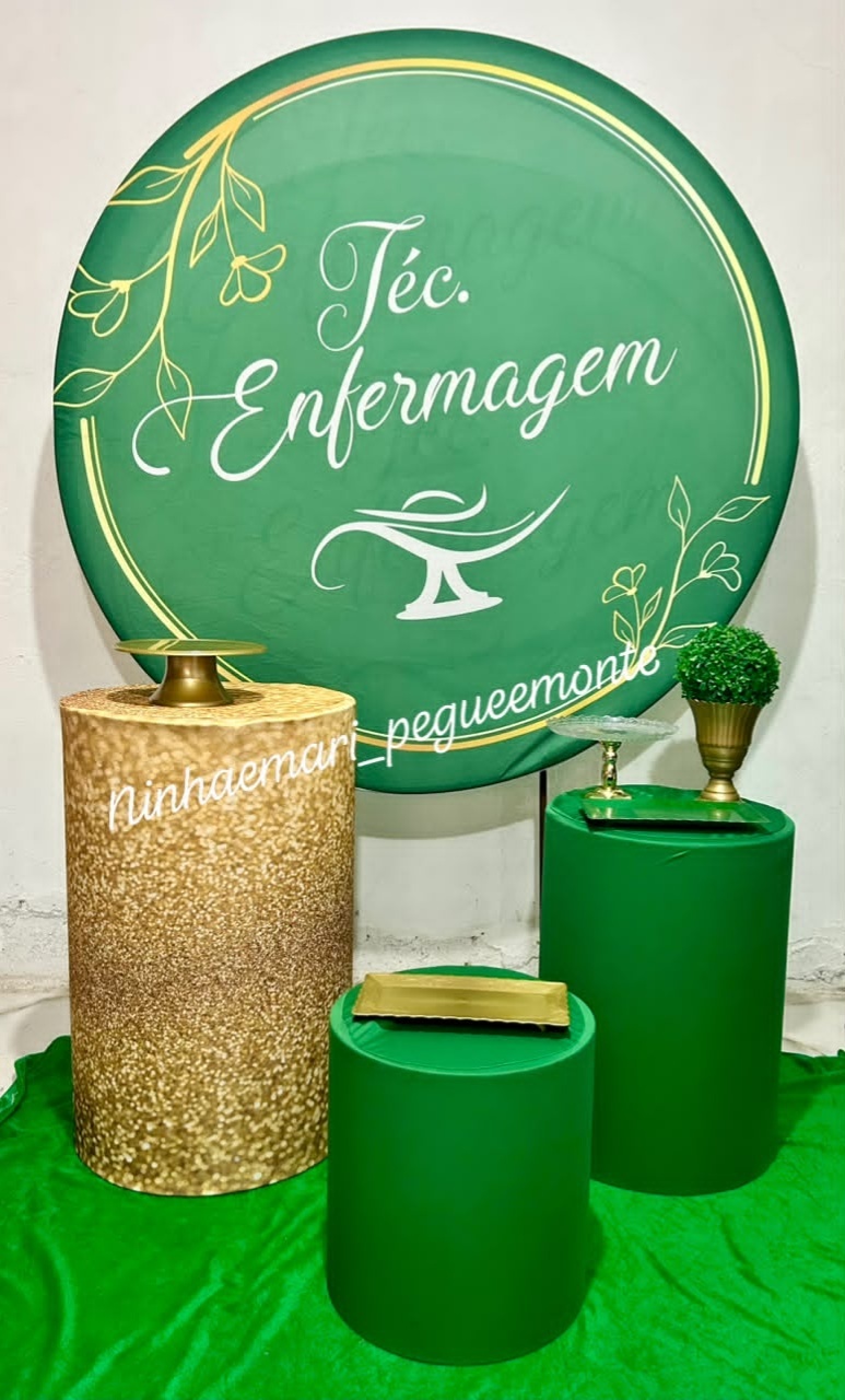 Kit Prata Enfermagem  - N&M-pegue e monte