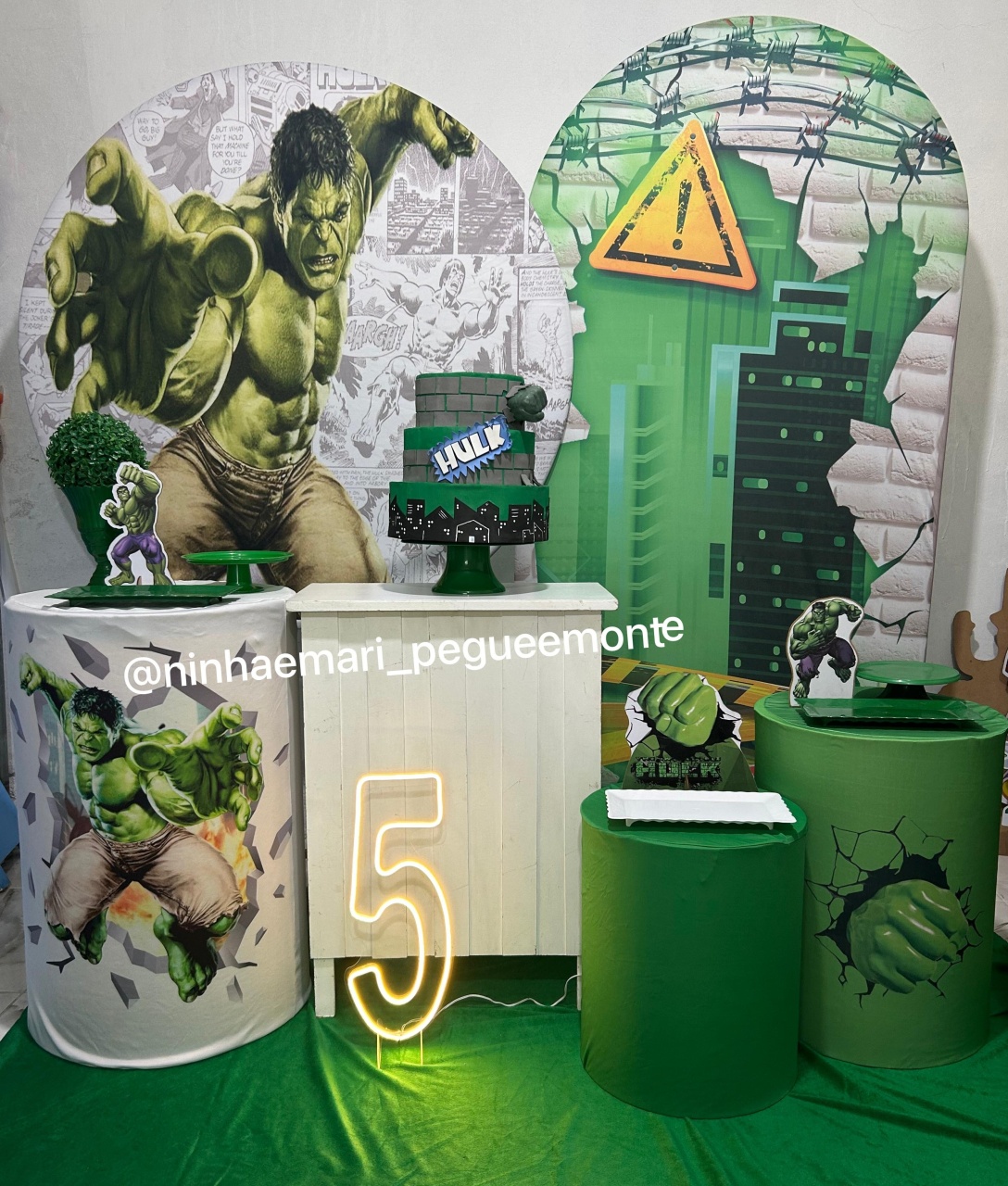 Kit Diamante Hulk - N&M-pegue e monte