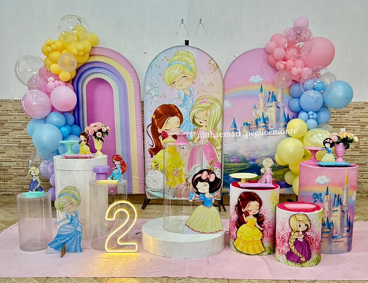 Decoração As Princesas Cute. - N&M-pegue e monte