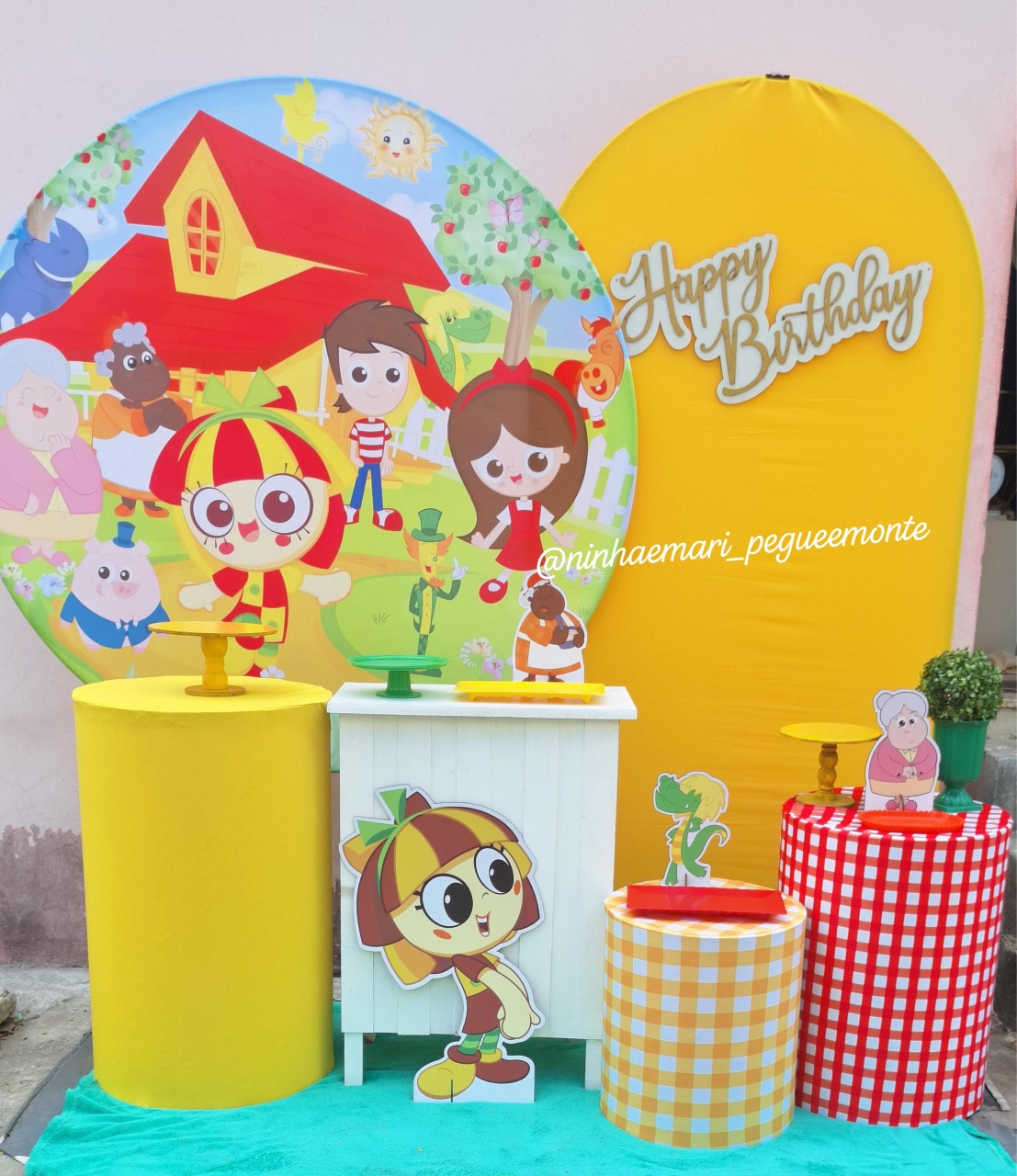 Kit Diamante Sitio Do Pica Pau Amarelo - N&M-pegue e monte