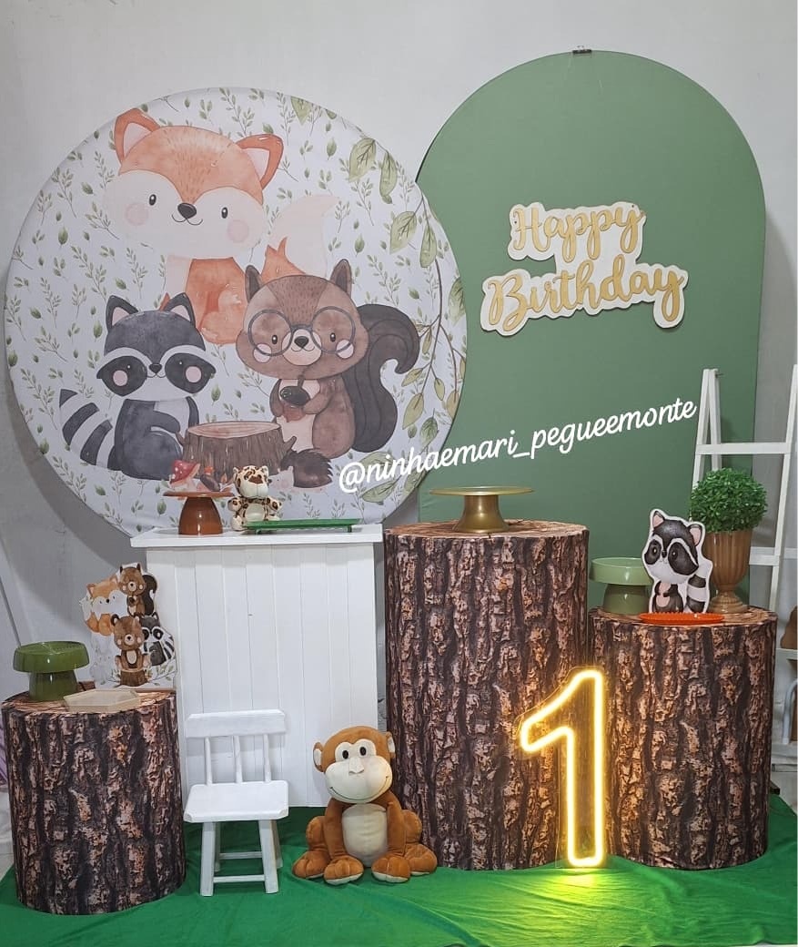Kit Diamante Bosque dos Animais  - N&M-pegue e monte