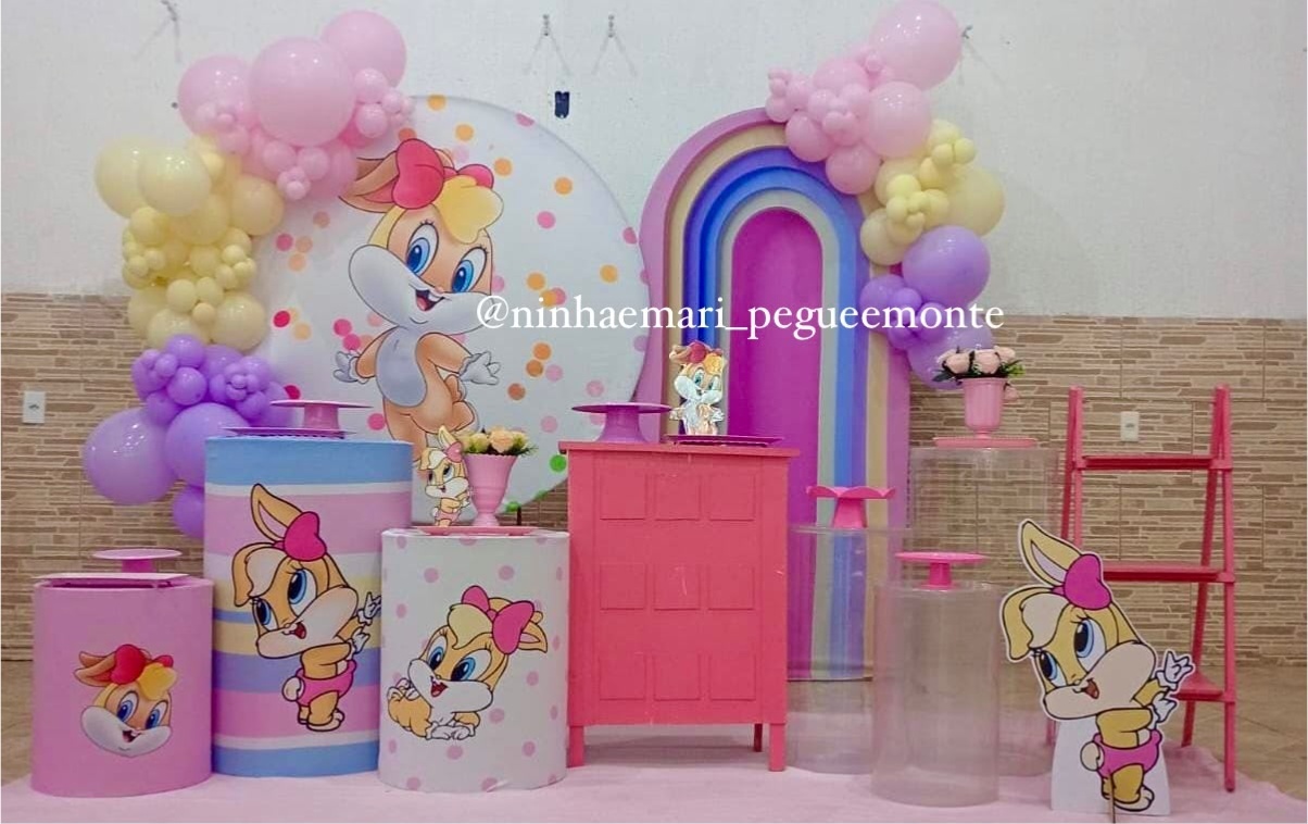 Kit Diamante Super Luxo Baby Looney Tunes Lola - N&M-pegue e monte