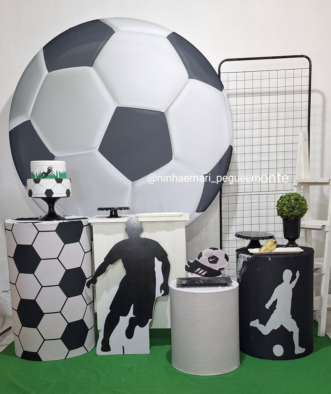 Kit Diamante Futebol - N&M-pegue e monte