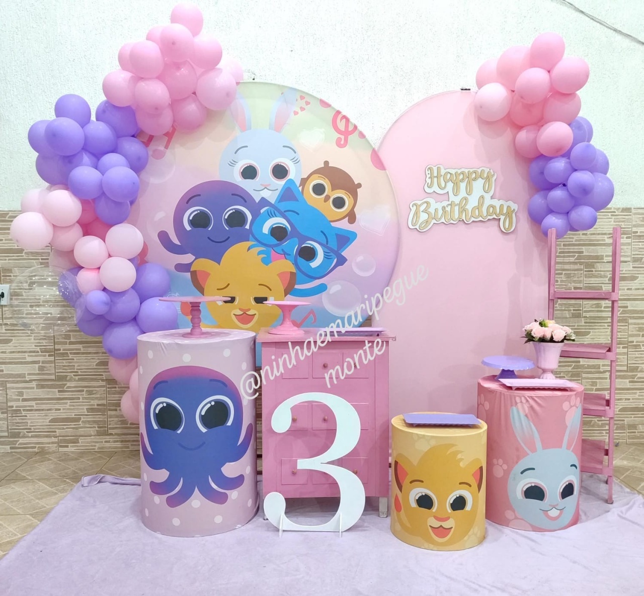Kit Diamante Bolofofo Menina - N&M-pegue e monte