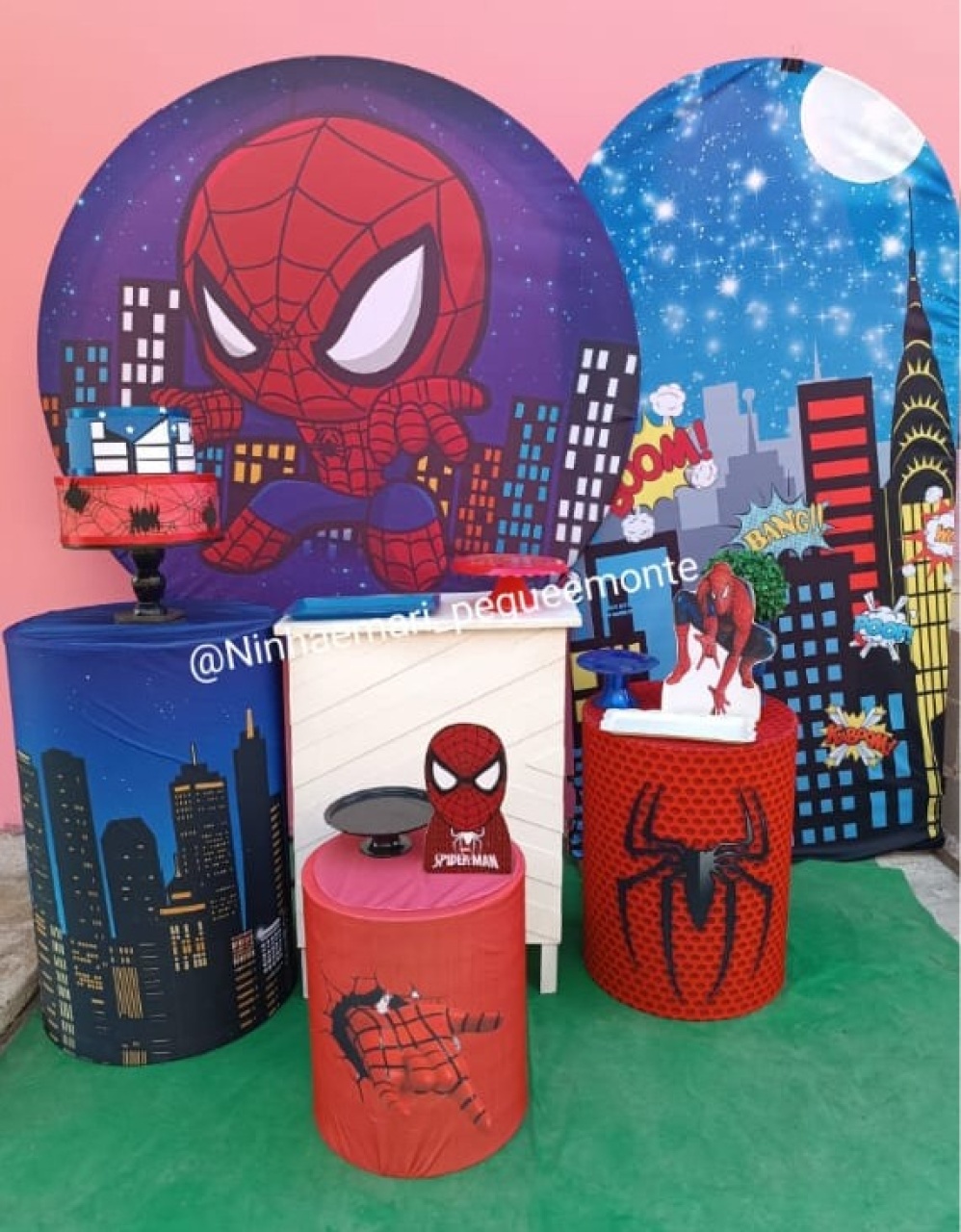 Kit Diamante Homem Aranha Baby - N&M-pegue e monte