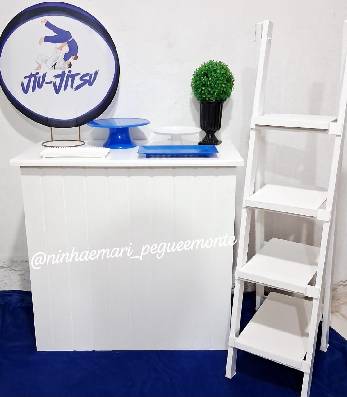 Kit Mesa Acessórios Jiu-Jitsu  - N&M-pegue e monte