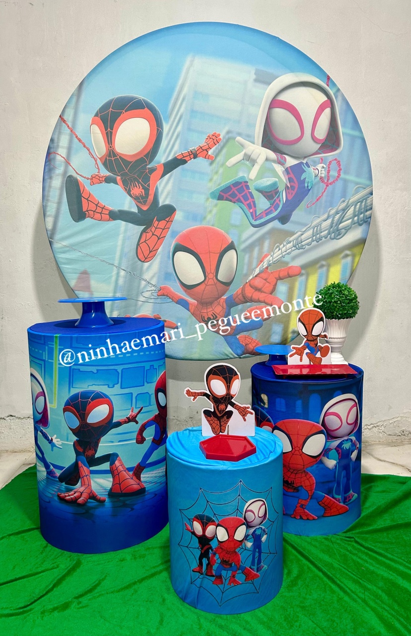 Kit Prata Homem Aranha 1 - N&M-pegue e monte