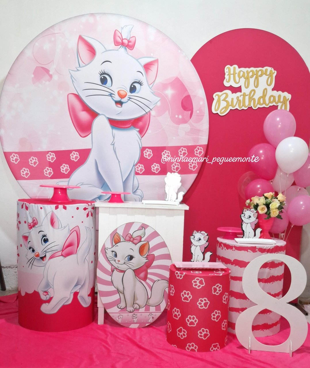 Kit Diamante Gatinha Marie   - N&M-pegue e monte