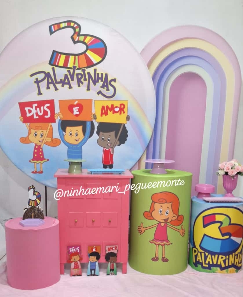 Kit Diamante 3 Palavrinhas. - N&M-pegue e monte